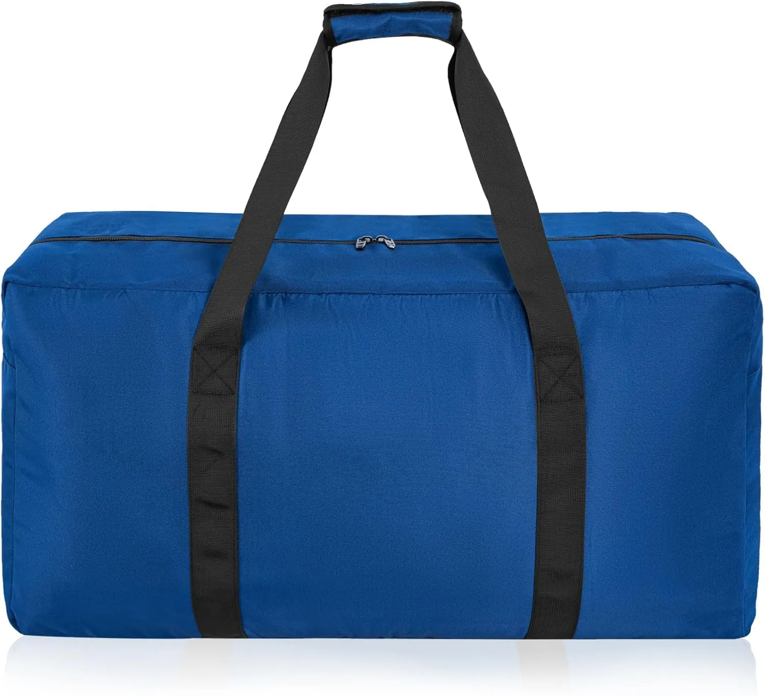 Large Travel Duffle Bag, 100L Gear Bag for Men and Women, Storage Bag Ideal for Overnight Camping and Weekend Getaways, Dark Blue