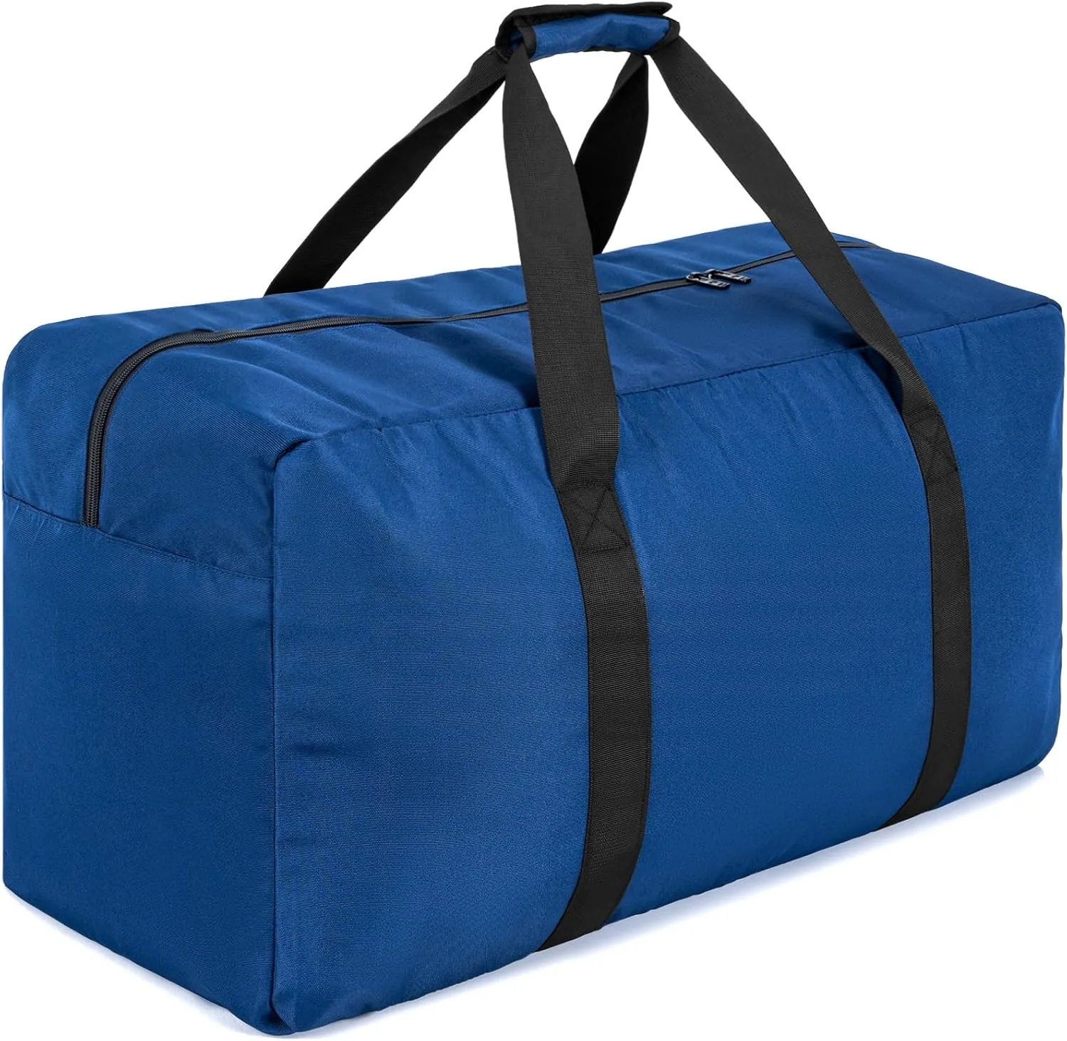 Large Travel Duffle Bag, 100L Gear Bag for Men and Women, Storage Bag Ideal for Overnight Camping and Weekend Getaways, Dark Blue