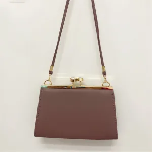 Leather Simple Style One Shoulder Bag