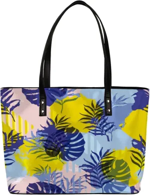 Leather Tote Bag for Women Fashion Shoulder Bag Purses and Handbags Large Capacity Satchel Bags for Work Travel