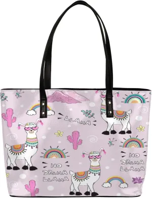 Leather Tote Bag for Women Fashion Shoulder Bag Purses and Handbags Large Capacity Satchel Bags for Work Travel