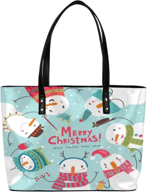 Leather Tote Bag for Women Fashion Shoulder Bag Purses and Handbags Large Capacity Satchel Bags for Work Travel