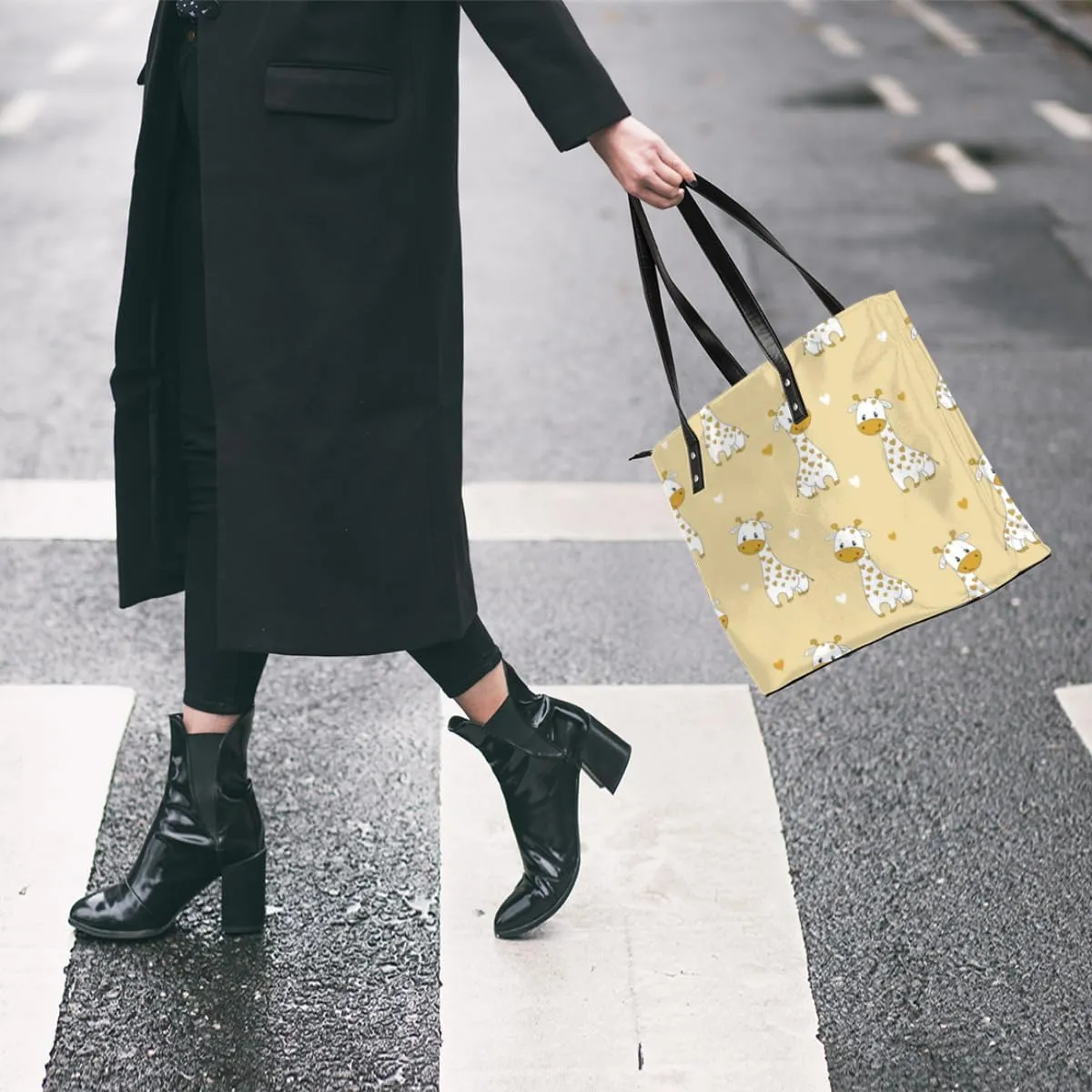 Leather Tote Bag for Women Fashion Shoulder Bag Purses and Handbags Large Capacity Satchel Bags for Work Travel
