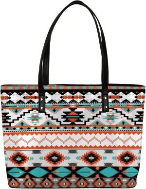 Leather Tote Bag for Women Fashion Shoulder Bag Purses and Handbags Large Capacity Satchel Bags for Work Travel