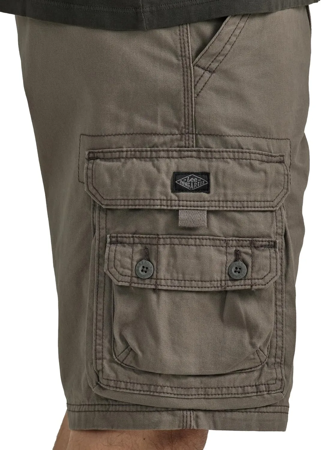 Lee Men's Big & Tall Dungarees Belted Wyoming Cargo Short