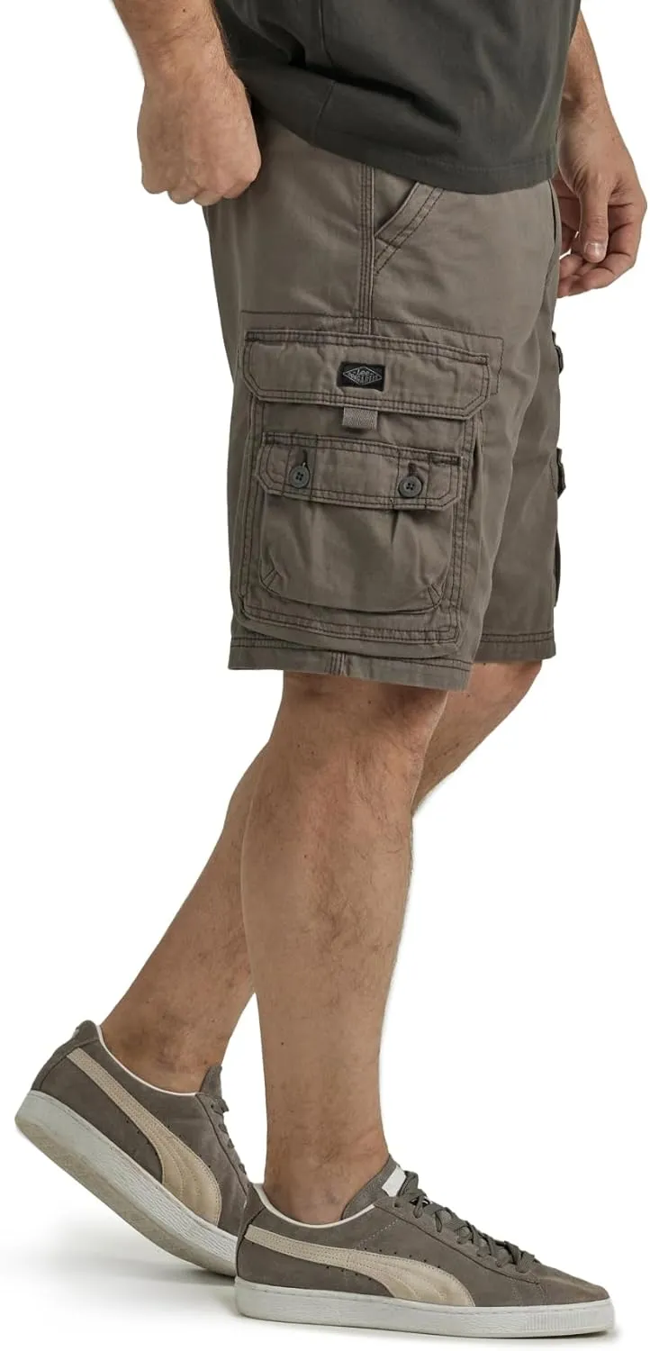 Lee Men's Big & Tall Dungarees Belted Wyoming Cargo Short