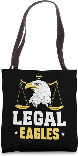 Legal Eagles Study Student Graduate Lawyer Law School Tote Bag