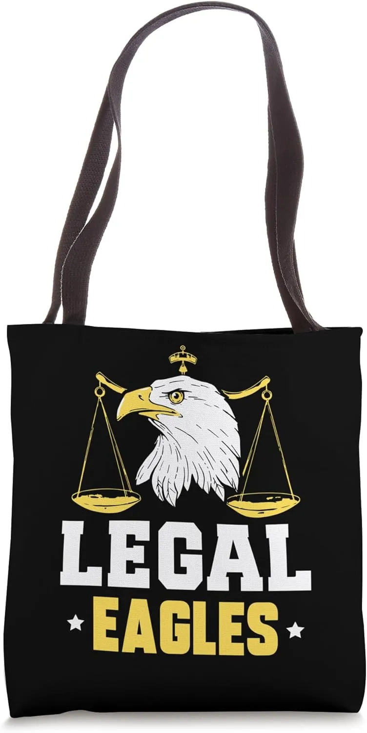 Legal Eagles Study Student Graduate Lawyer Law School Tote Bag