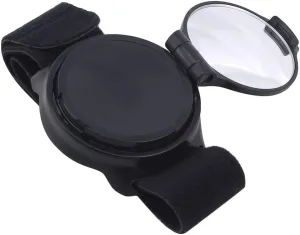 lehao Rear View Mirror Wrist Band Adjustable Wrist Mirror Accessory for Bike Cycling