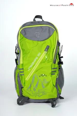 Letter Graphic Outdoor Hiking Backpack, Large Capacity Sports Backpack For Cycling Camping Fitness