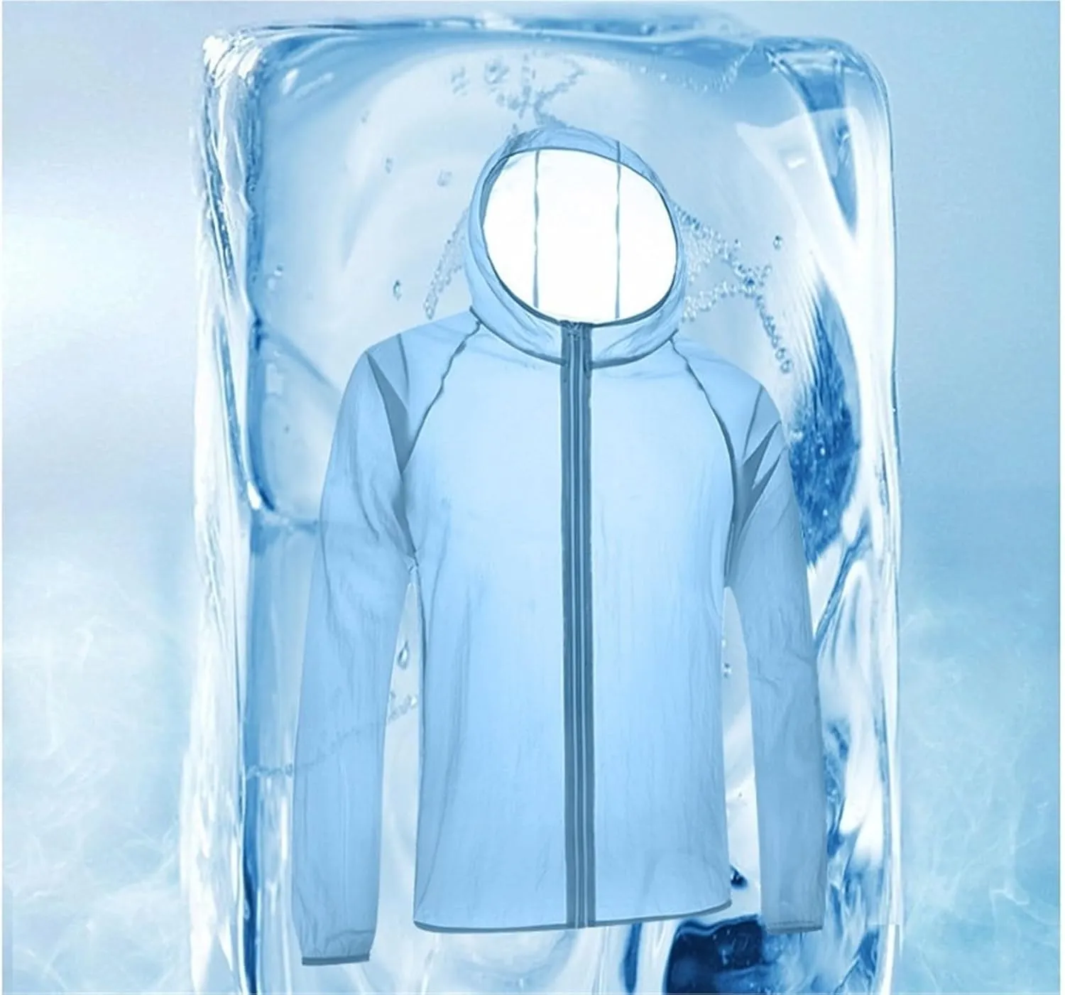 Lightweight Breathable Sunscreen Clothing for Women Outdoor Portable Storage Hooded UV Sunscreen