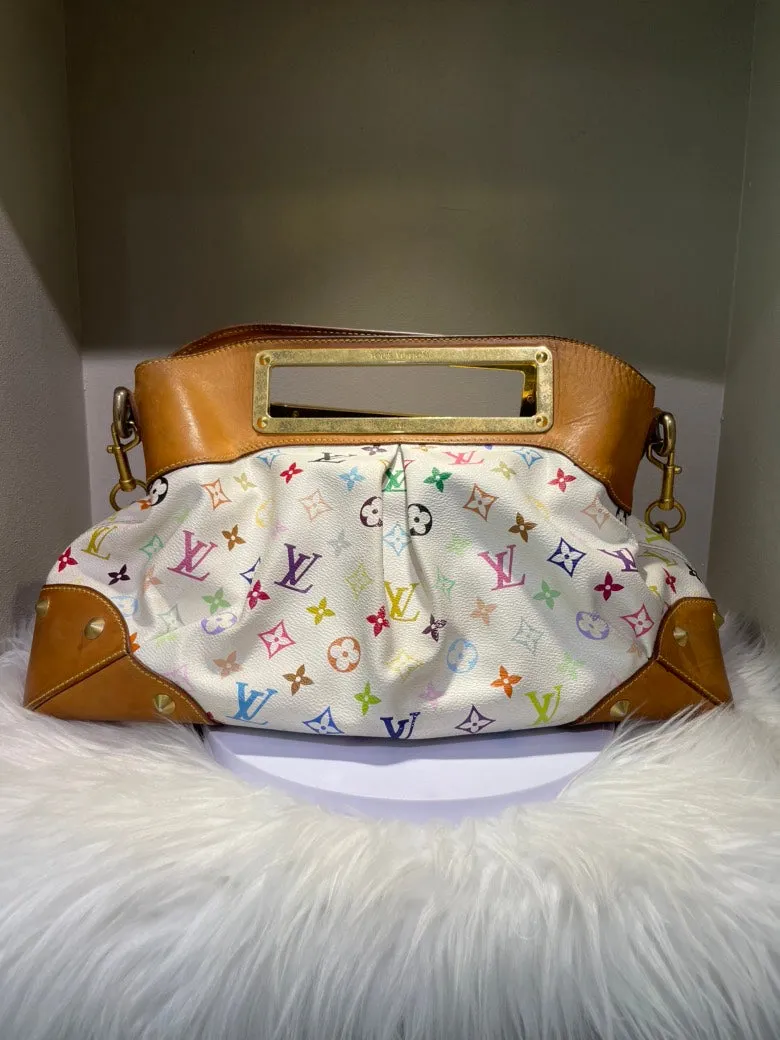 Louis Priscilla Multicolore Act now for savings Bag Vuitton Compatible White Shoulder