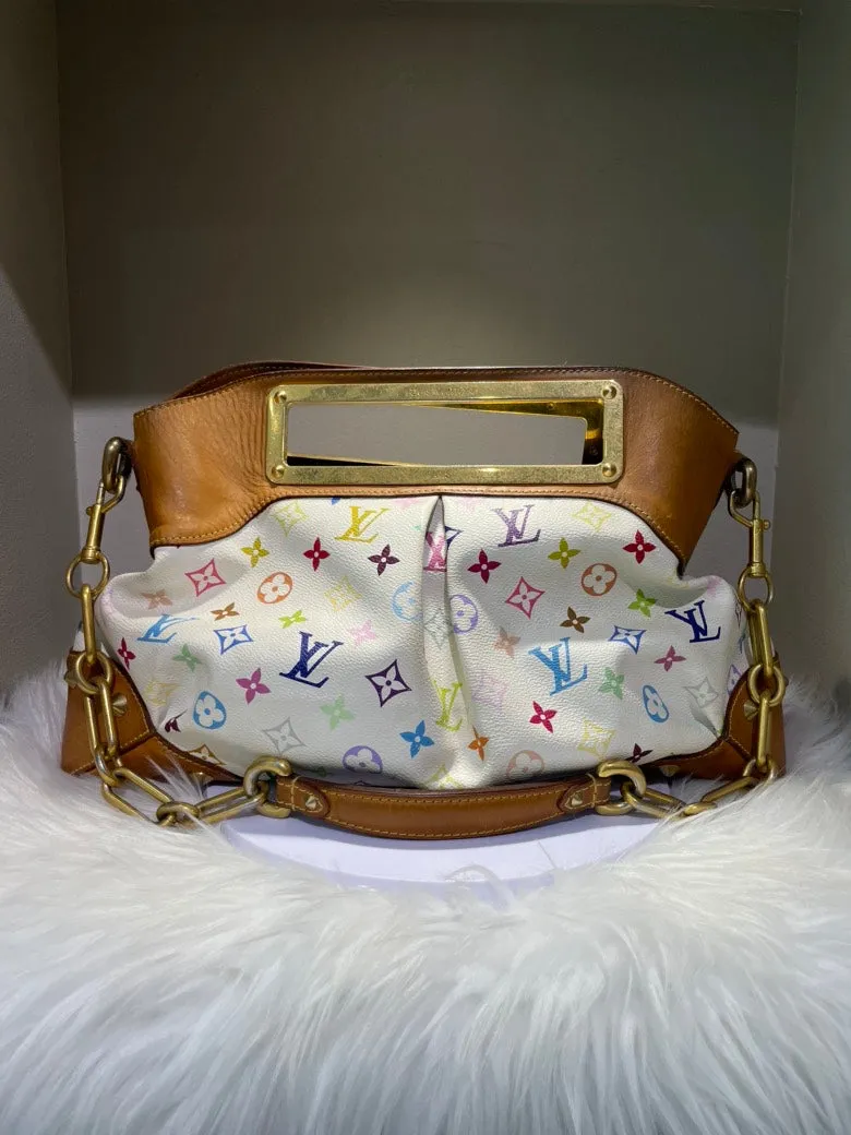 Louis Priscilla Multicolore Act now for savings Bag Vuitton Compatible White Shoulder