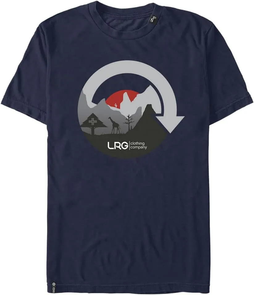 LRG Lifted Research Group Valley Cycle Young Men's Short Sleeve Tee Shirt