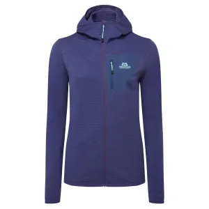 Lumiko Hooded Jacket - Amethyst/Medieval Blue