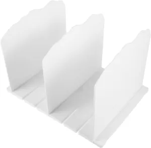 MAGICLULU Acrylic Shelf Dividers for Closets Clothing and Purses Separators Shelves Divider Organizer for Handbag Crossbody Bag Bedroom, Kitchen, Office, Cabinets, Bathroom