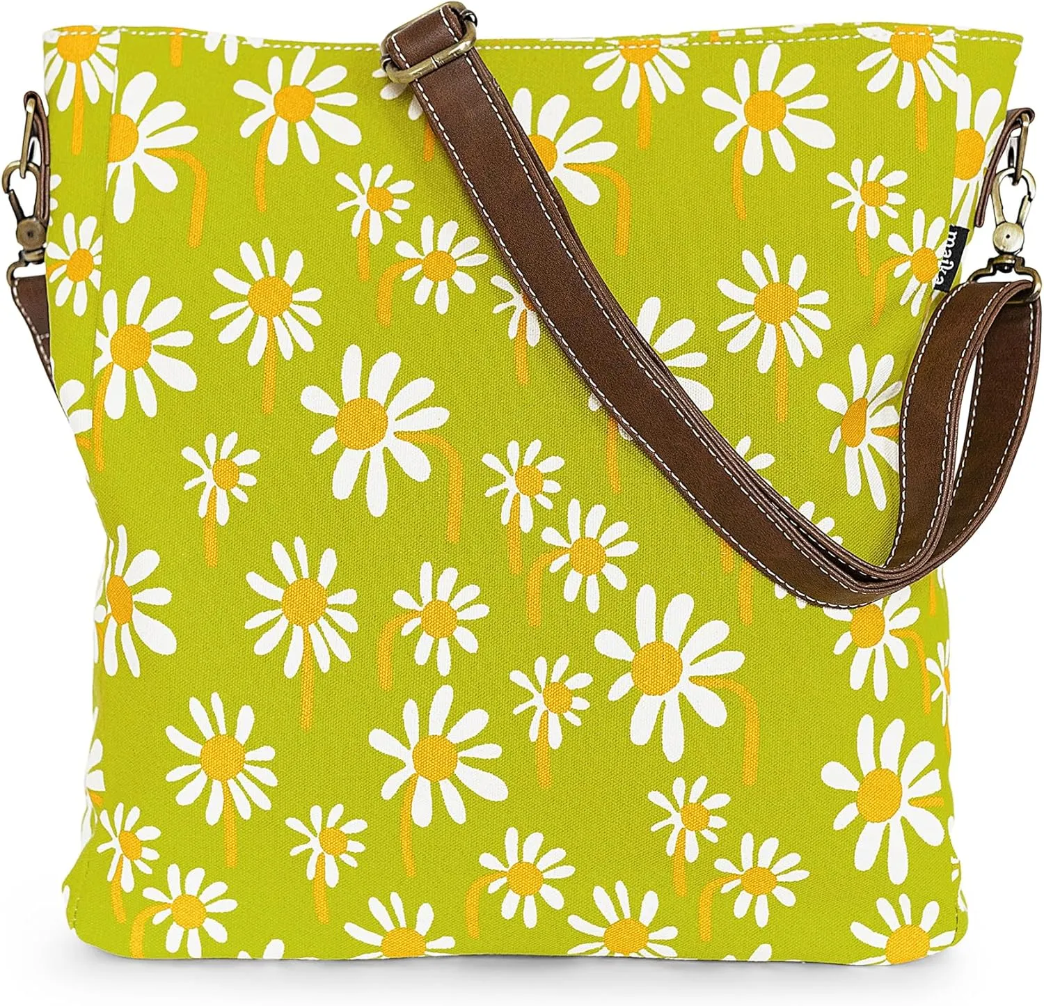 maika Recycled Canvas Crossbody Bag, Catalina