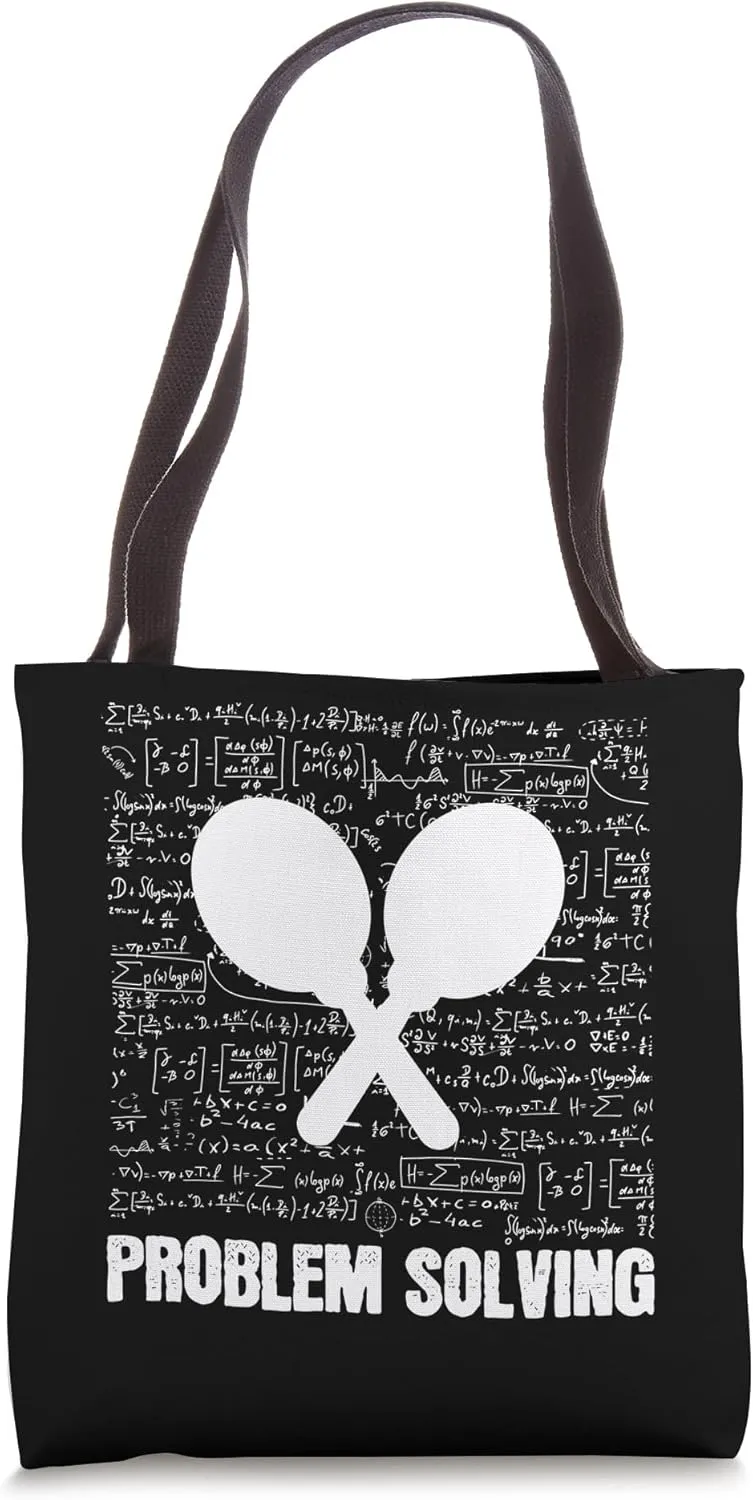 Maracas Problem Solving Musicians Rhythm Tote Bag