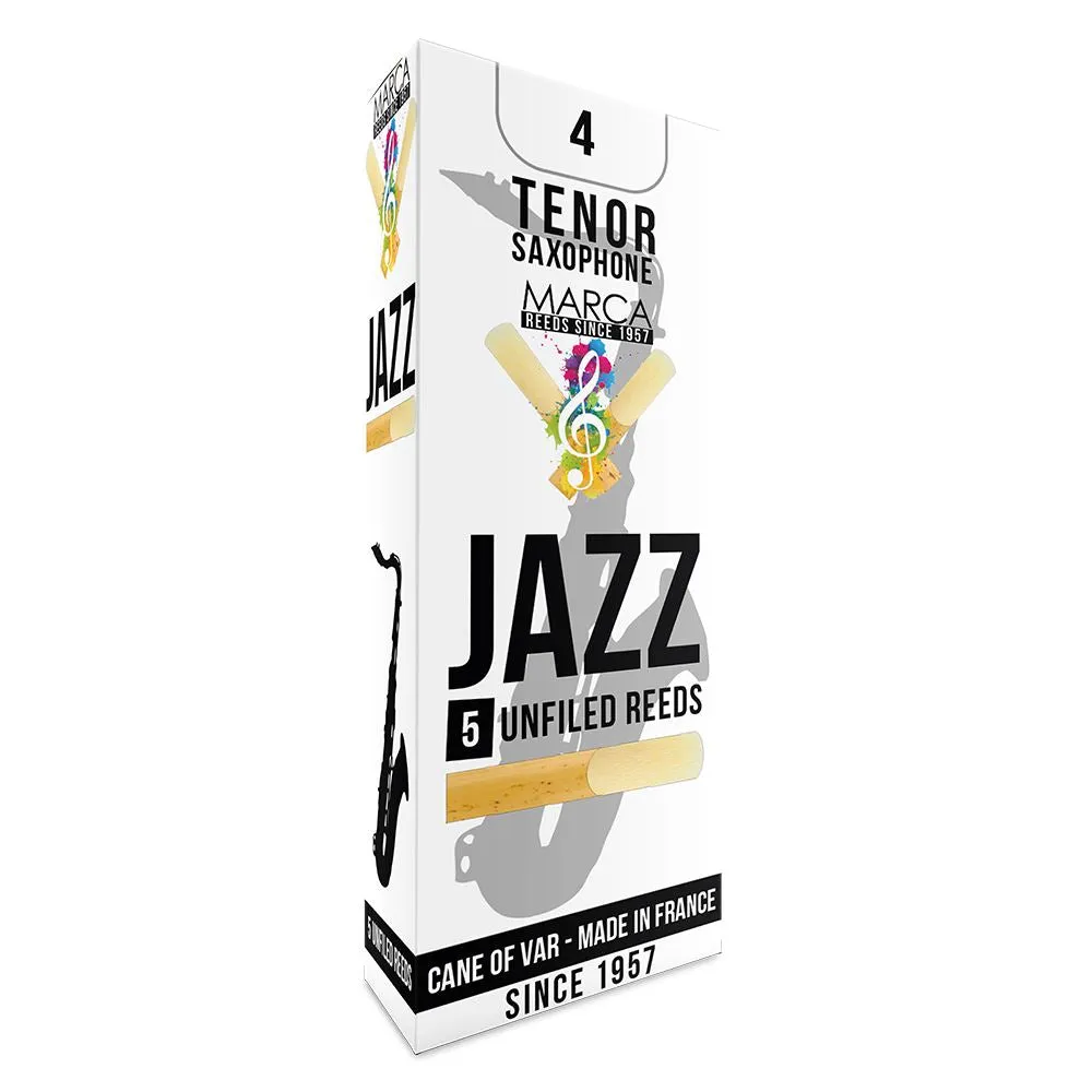 Marca Reed Saxophone Tenor Jazz - Unfiled 4 - Pk Of 5