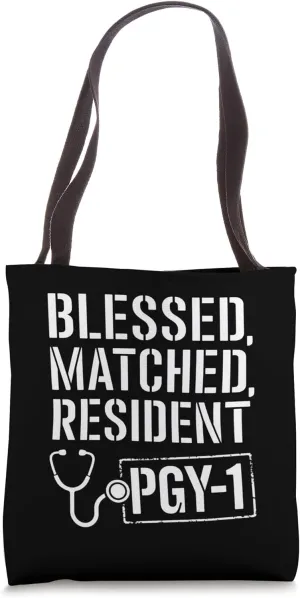 Matched For Residency Medical Med School Graduation Souvenir Tote Bag