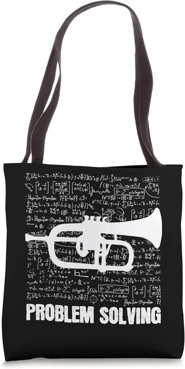 Mellophone Problem Solving Musicians Rhythm Tote Bag