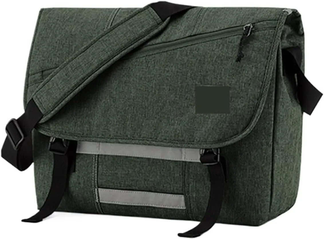 Men Shoulder Bag Fashion Travel Sling Messenger Bag Men's Canvas Briefcase 15 Inch Laptop Male Crossbody Pack