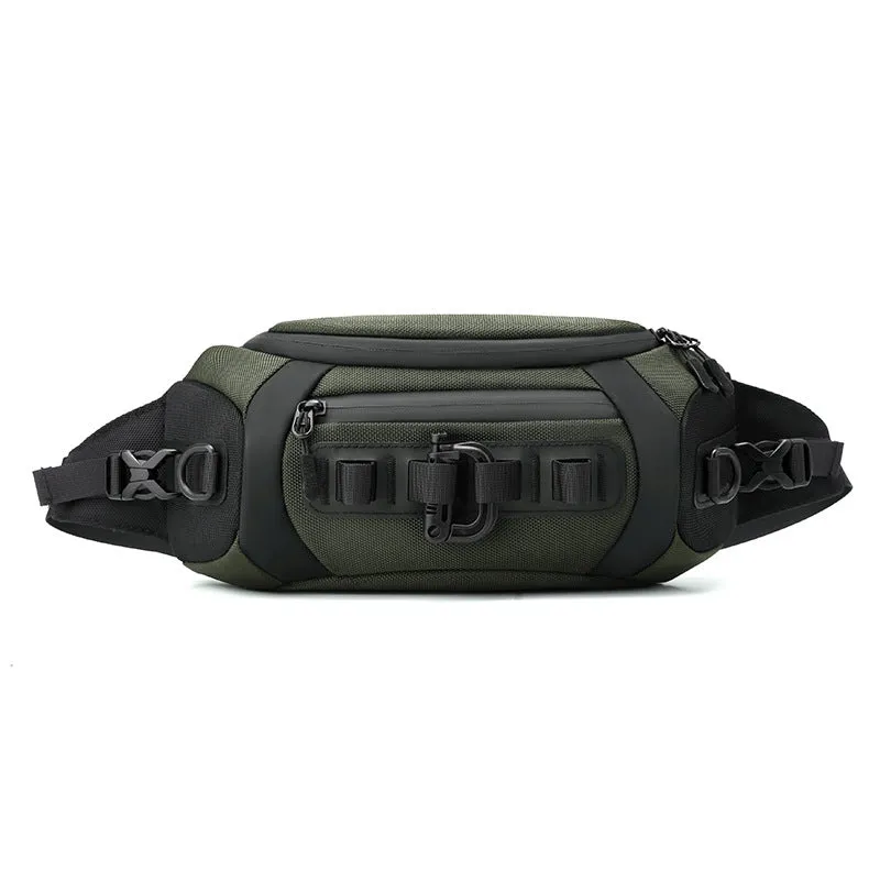 Men's Ballistic Nylon Mechanical Style Simple Shoulder Bags