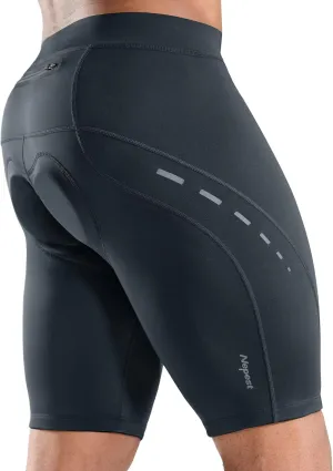 Men's Bike Shorts 4D Padded Cycling Road Biking Riding Biker Bicycle Mountain Cycle Shorts Zipper Pockets