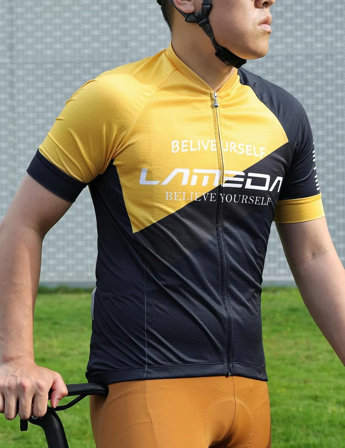 Men's Cycling Jersey Breathable Lightweight Bike Jersey Short Sleeve Quick Dry Moisture Wicking Biking Shirts
