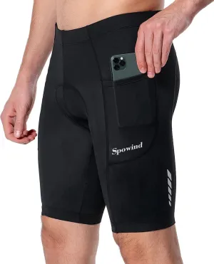 Men's Cycling Shorts Padded Biking Cycle Clothes Bike Riding Pants Bicycle Mountain Bike Wear UPF 50 