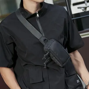 Men's Fashion Street Trendy Mini Simple Men's Bags