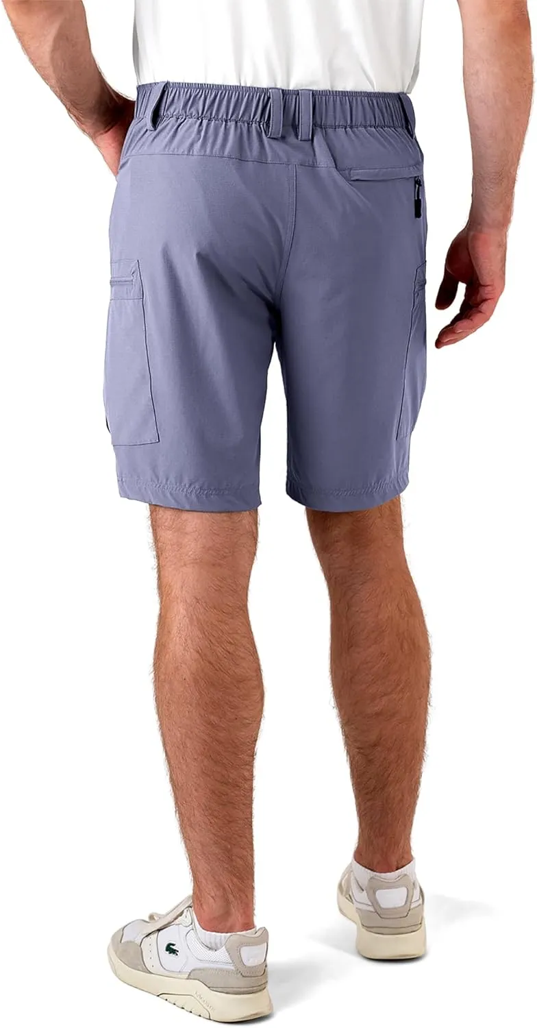 Mens Hiking Cargo Shorts Stretch Quick-Dry Outdoor Casual Work Shorts for Men Camping Fishing