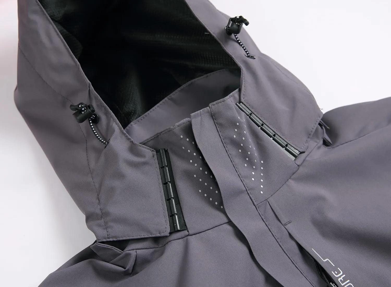 Men's Lightweight Waterproof Rain Jacket,Shell Hooded Outdoor Raincoat Hiking Windbreake jacket