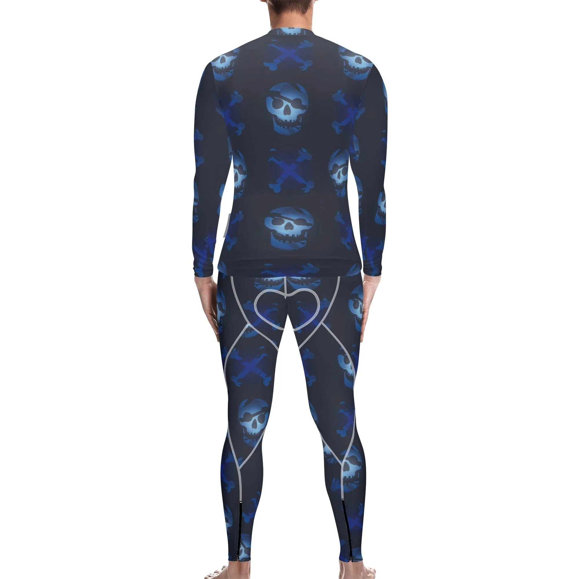 Men's Pro Team Training Jersey and Tights Cycle Wear