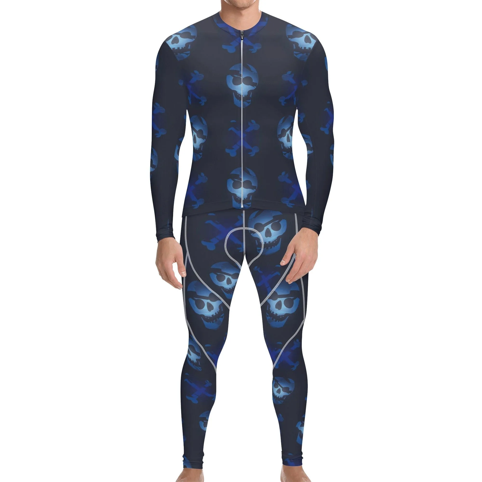 Men's Pro Team Training Jersey and Tights Cycle Wear