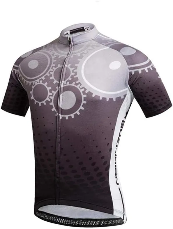 Men's Quick-Dry Cycling Jersey Set Road Bike Bicycle Shirt   Bib Shorts with 9D Gel Pad MTB Riding Clothing Kit
