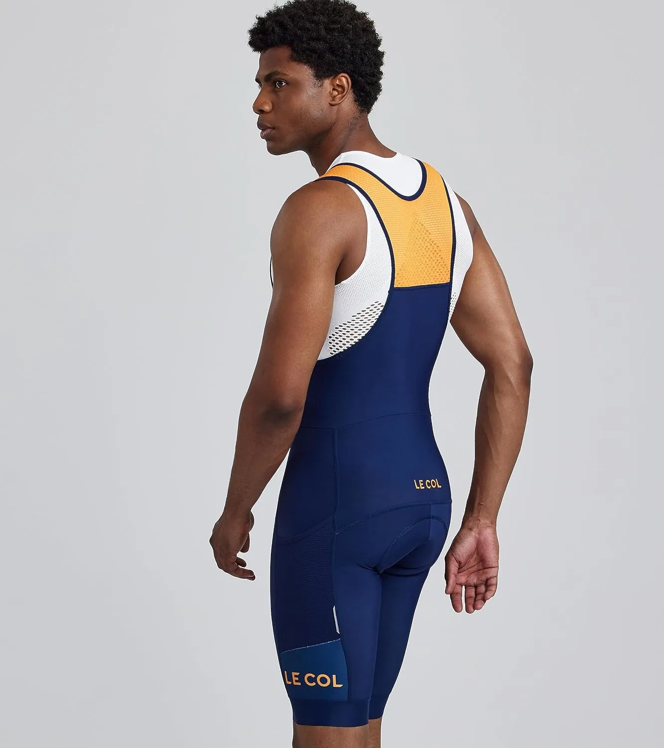 Men’s Sport Cargo Thermal Bib Shorts | Fleece Lined Cycle Shorts | Padded Chamois Cycling Pants Gel Inserts | XS - 3XL