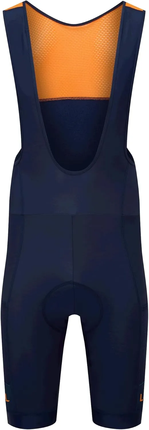 Men’s Sport Cargo Thermal Bib Shorts | Fleece Lined Cycle Shorts | Padded Chamois Cycling Pants Gel Inserts | XS - 3XL