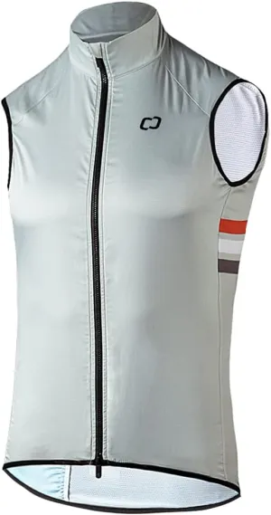 Men's Windbreaker Vest Windproof Sleeveless Jacket Visibility Safety Gilet Super-Light Coat Active