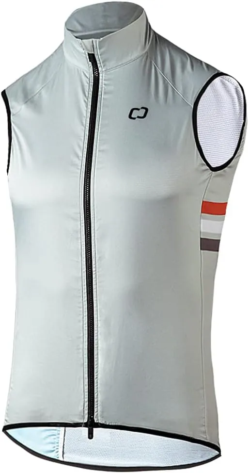 Men's Windbreaker Vest Windproof Sleeveless Jacket Visibility Safety Gilet Super-Light Coat Active