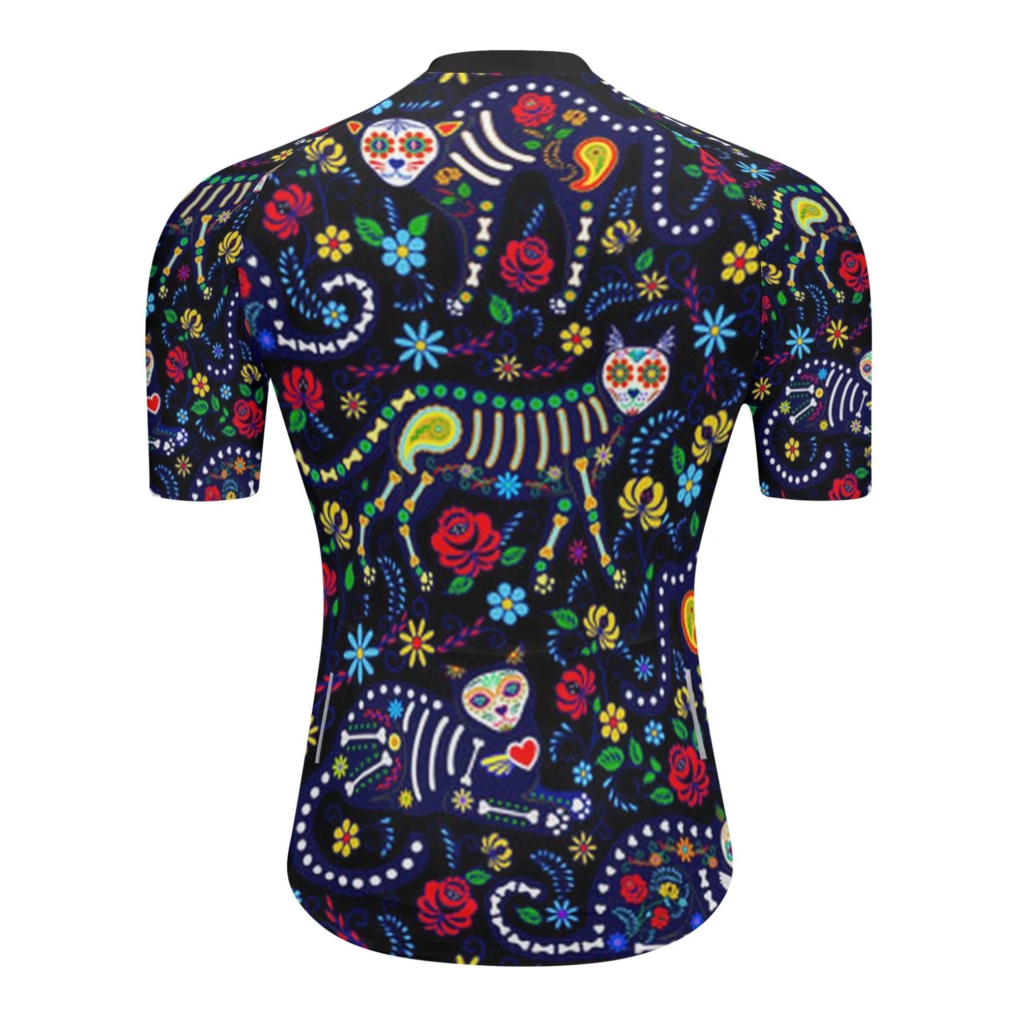 Mexican Skull Pro Team Short Sleeve Cycling Jersey