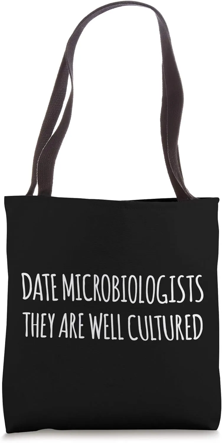 Microbiologist Biology Teacher Microbiology Student Tote Bag