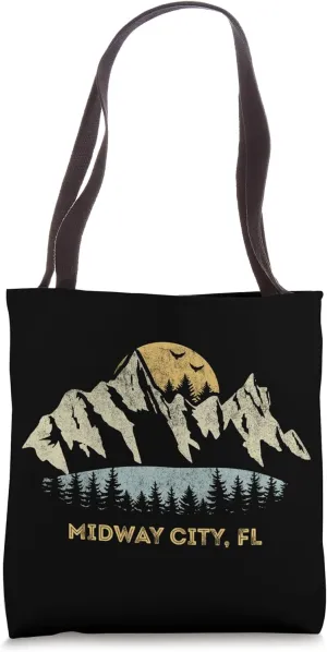 Midway City Florida Mountain Sunset Sunrise FL Tote Bag