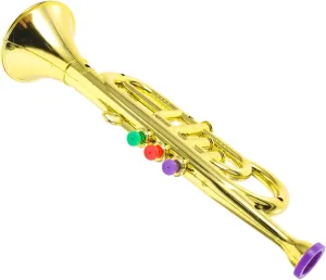 Milisten 1pc Imitation Trumpet Toy Musical Instrument Model for Early Learning Safe Materials for Boys and Girls Playtime Home Decoration Engaging Sound Effects
