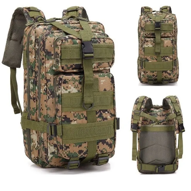 Military Tactical Backpack Camouflage