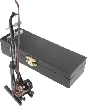 Miniature Erhu Model Mini Musical Instrument Toy Decorative Ornament Kids Plaything