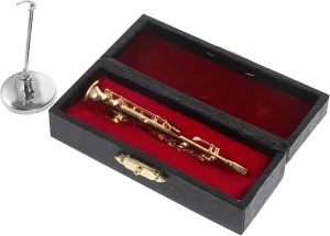 Miniature Sax Model Toy Saxophone Boys and Girls Decorative Mini Musical Instrument for Home