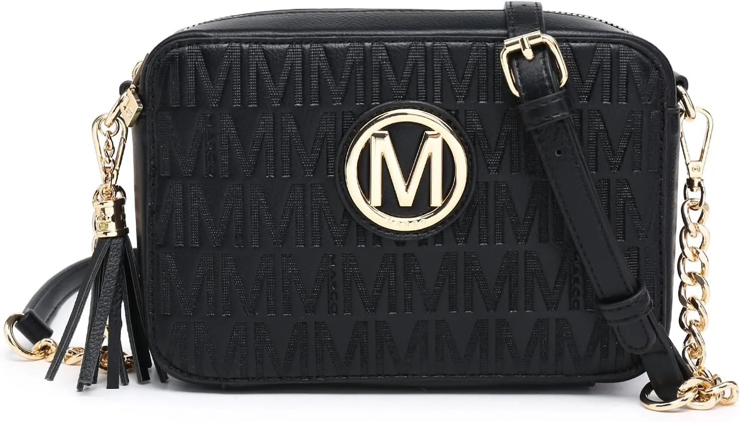 MKP Stylish Lightweight Fashion Crossbody Bag for Women Chic Signature Shoulder Messenger Bag with Tassel Zipper Pocket