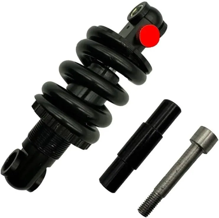 Motorcycle Rear Absorber 135mm Adjustable Rear Shock Absorbing Spring Suspension Block Oil Absorber Original for Kaabo Wolf King