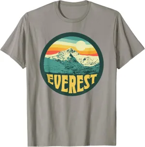 Mount Everest Himalayan Landmark - Vintage 80s Graphic T-Shirt
